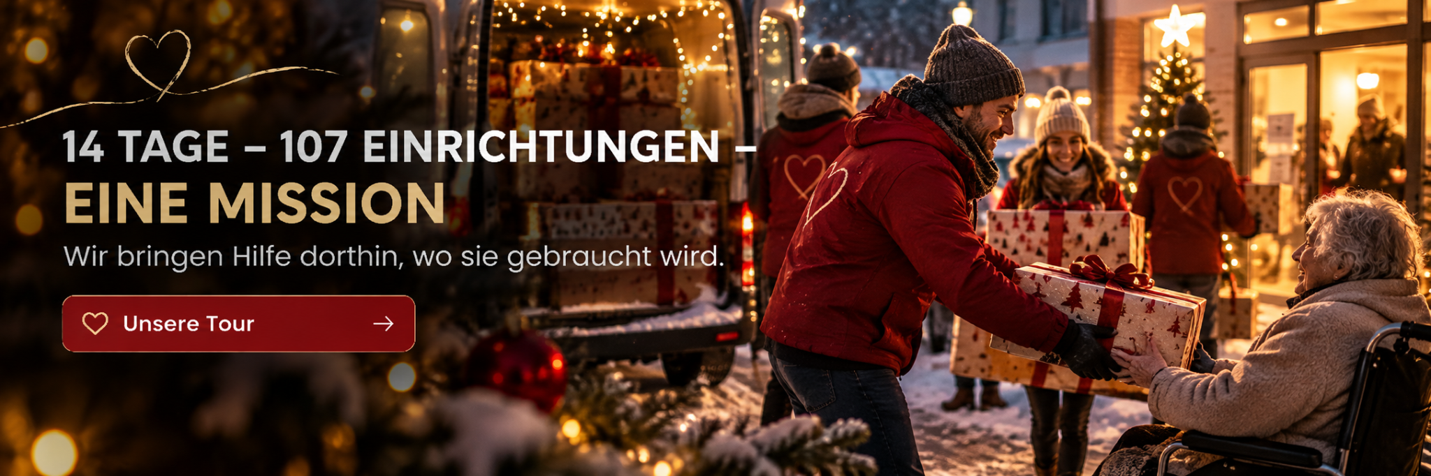 14 Tage – 107 Einrichtungen – eine Mission